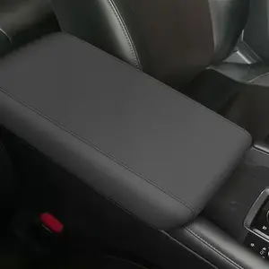 Console Armrest Covers for 2020-2024 Mazda3 Black Anti-Scratch Wear-Resistant Car Center Console Protector Interior Accessory