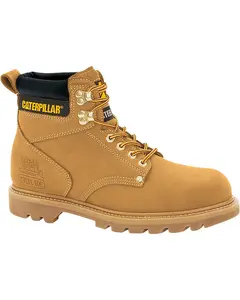 Cat Workwear Men's 6" Second Shift Lace-Up Work Boot Steel Toe - P89162