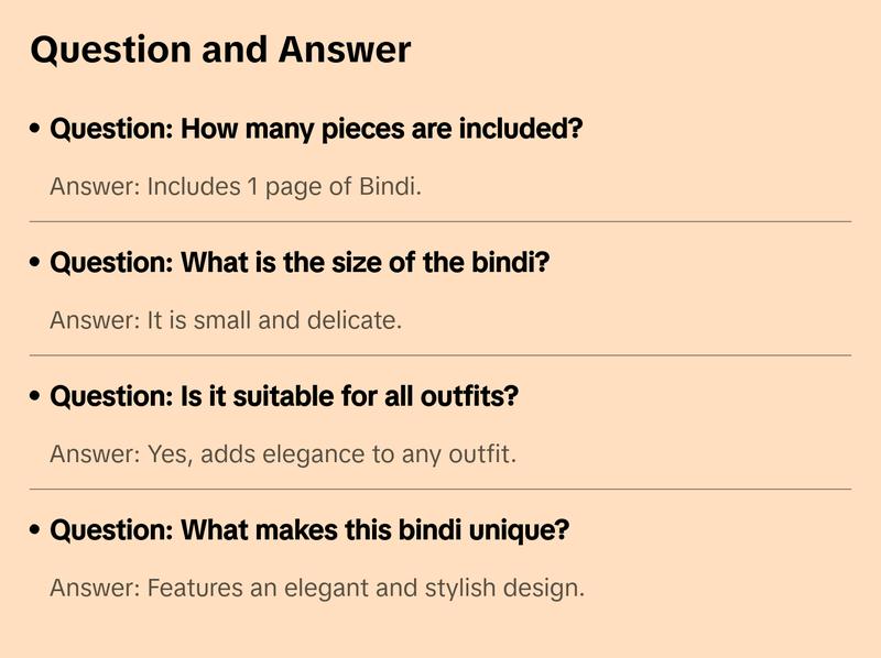 Variety Stone Bindi- Small