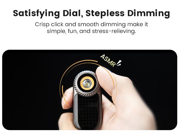 LOOPGEAR LOOPDOT Titanium EDC Flashlight | Mini Rechargeable Pocket Light with RGB Pixel Display, Adjustable Brightness, Interactive Modes & Premium Titanium Build