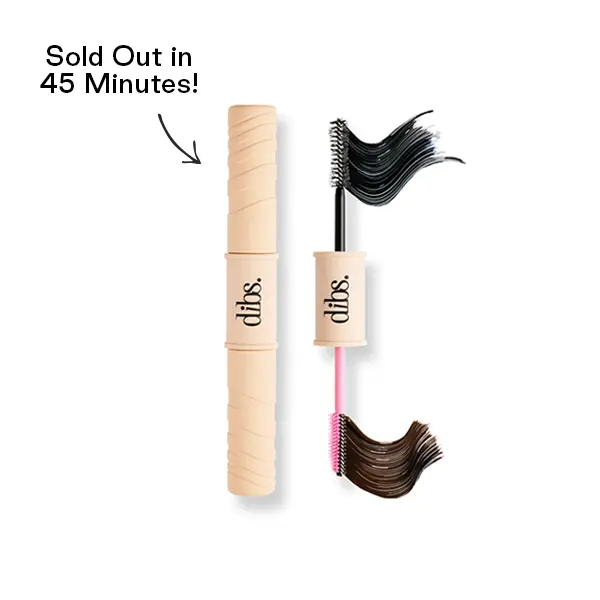 DIBS Beauty Double Standard Primer & Mascara Duo Cosmetics Waterproof Long Lasting
