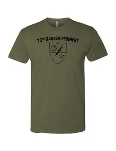 75th Ranger Regiment T-Shirt (Military Green)