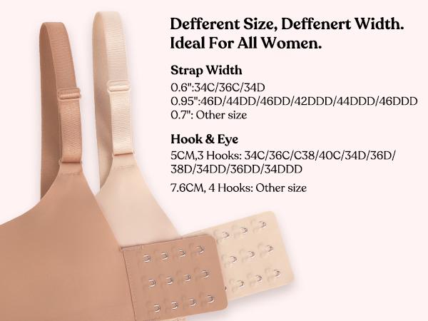 HSIA Auri Seamless Lace Support Bra Full Coverage Comfort Fit SpringStatements