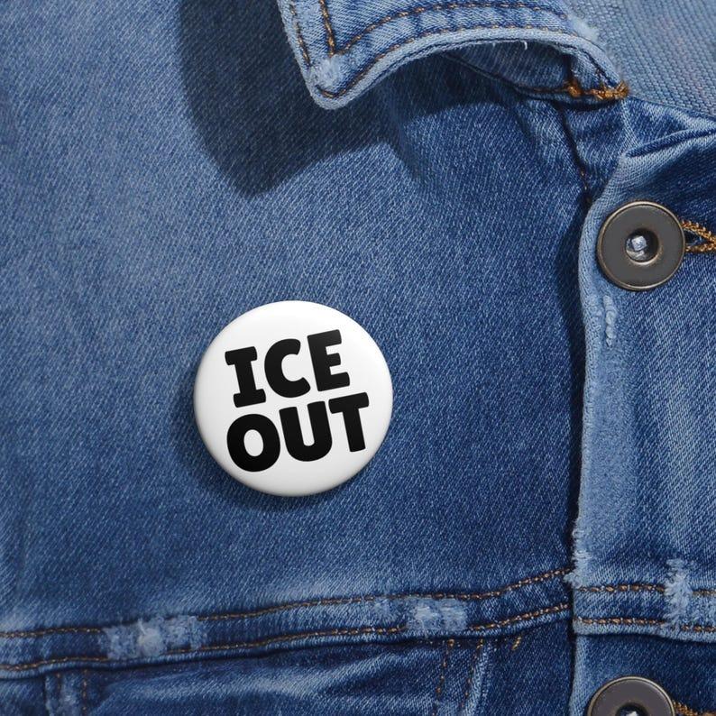 Be Good Pin, USA People Support Pin, Ice Out Pin Buttons
