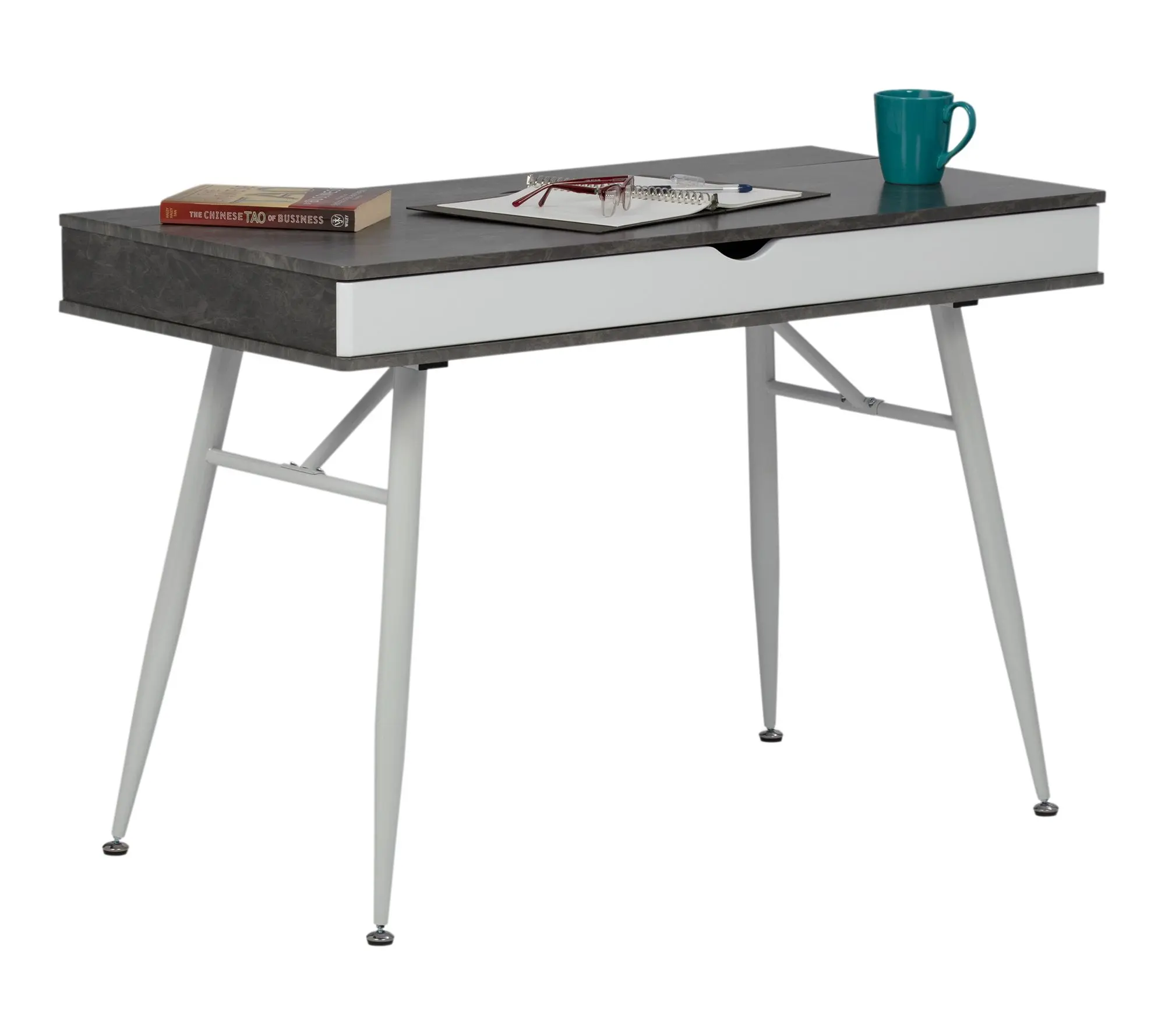 Calico Designs Alcove Modern Pocket Laptop Desk w/ Drawer