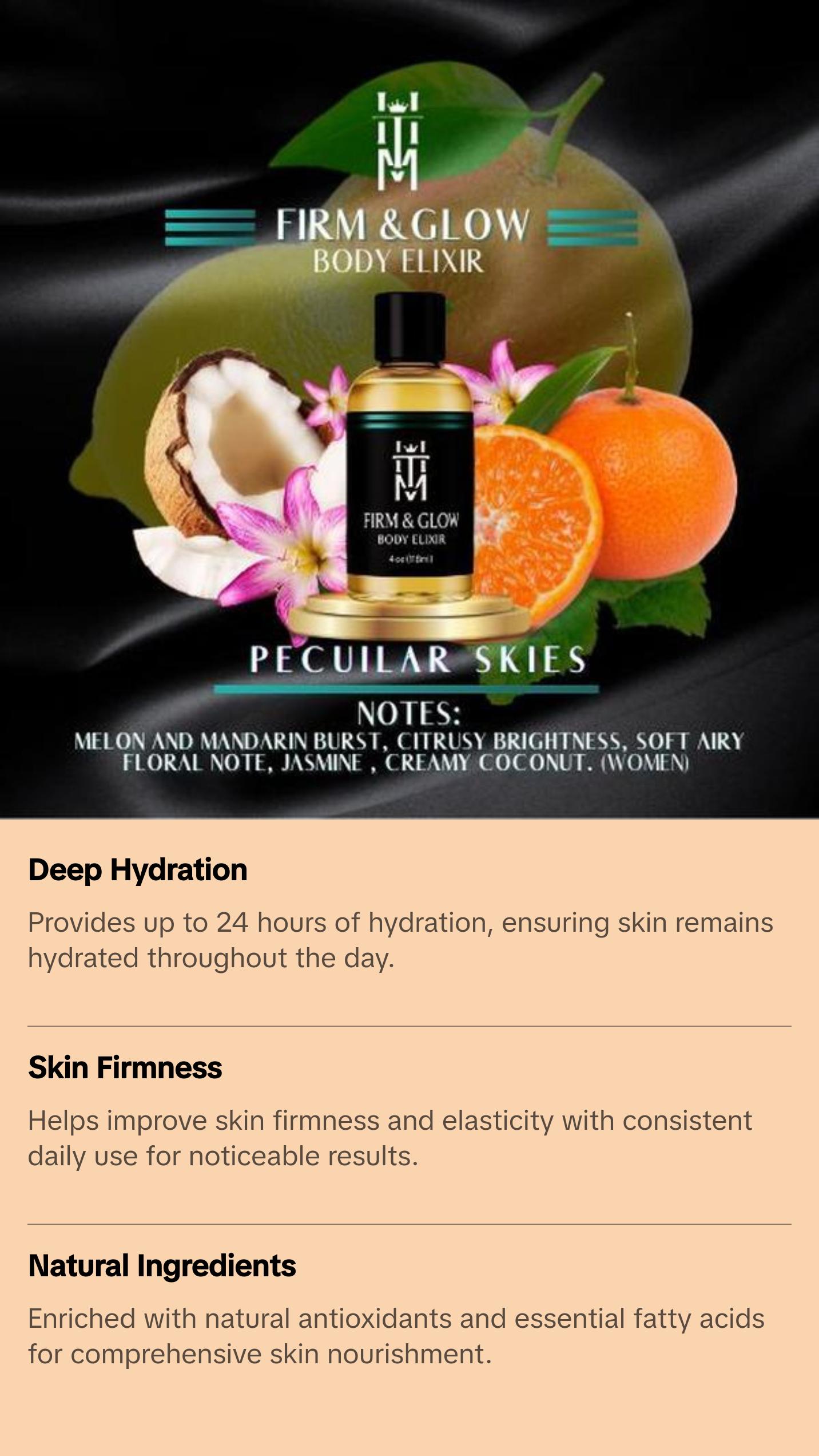 Firm & Glow Body Elixir Peculiar Skies - TikTok Shop