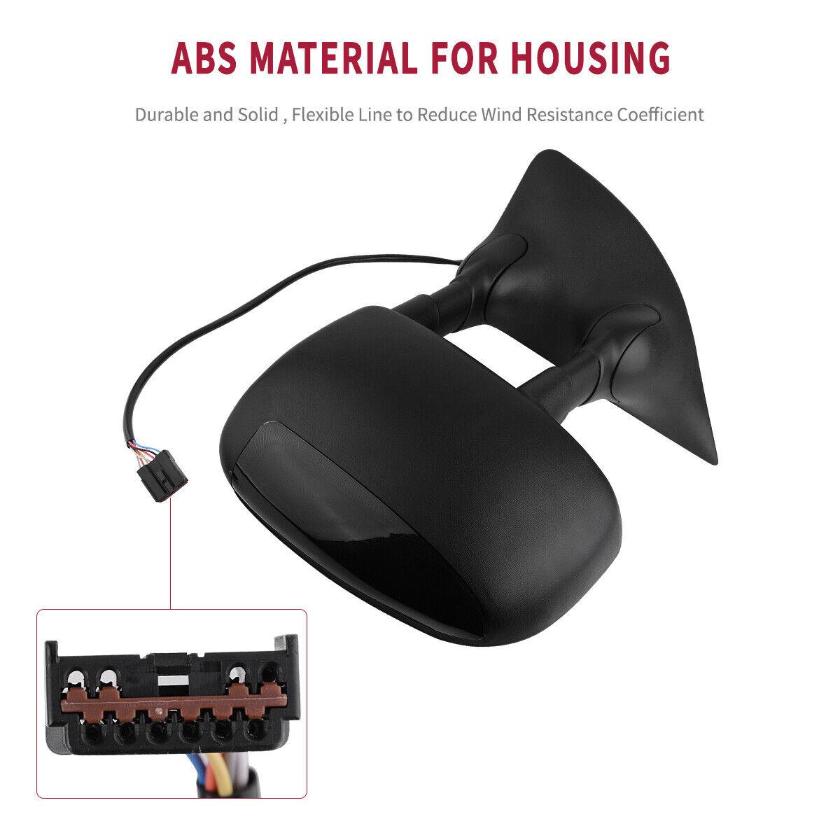 YITAMOTOR Tow Mirrors Compatible with 1999-2007 Ford F250 F350 F450 F550 Super Duty, 2001-2005 Ford Excursion Power Heated LED Signal Light Pair YITAMOTOR Tow Mirrors Compatible with 1999-2007 Ford F250 F350 F450 F550 Super Duty, 2001-2005 Ford Excursion Power Heated LED Signal Light Pair