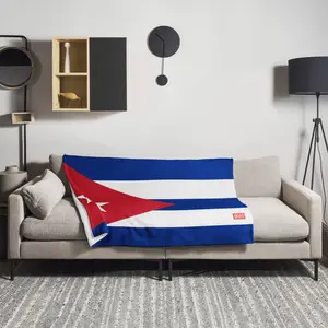 Cuban Flag Throw Blanket: Celebrate Cuban Pride and Spirit! ✨