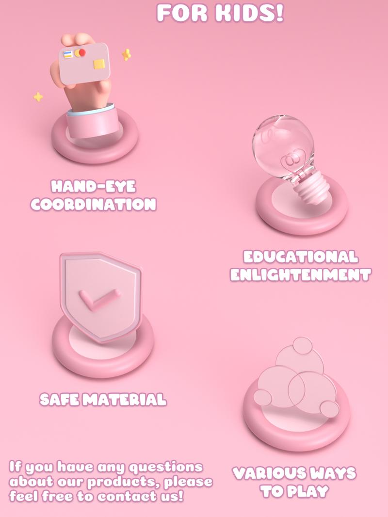 Egofuntoy Small Erasable Drawing Board Easel with Letters & Numbers for Kids Ages 1-2 Double-Sided Whiteboard for Watercolor & Math Learning Creative Gift Toys Children's Art Set Multifunctional