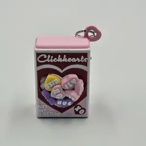 Valentine’s Day Clicker Keychain – Candy Heart ASMR Clicker