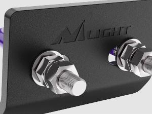 Nilight Trailer Hitch Tightener for 2 Inch Trailers Hitches Mount Anti Rattle Heavy Duty Steel with Rubber Cover Dark Purple U Bolt Matte Black Plate Electrophoresis Anti-Rust Triple Protective