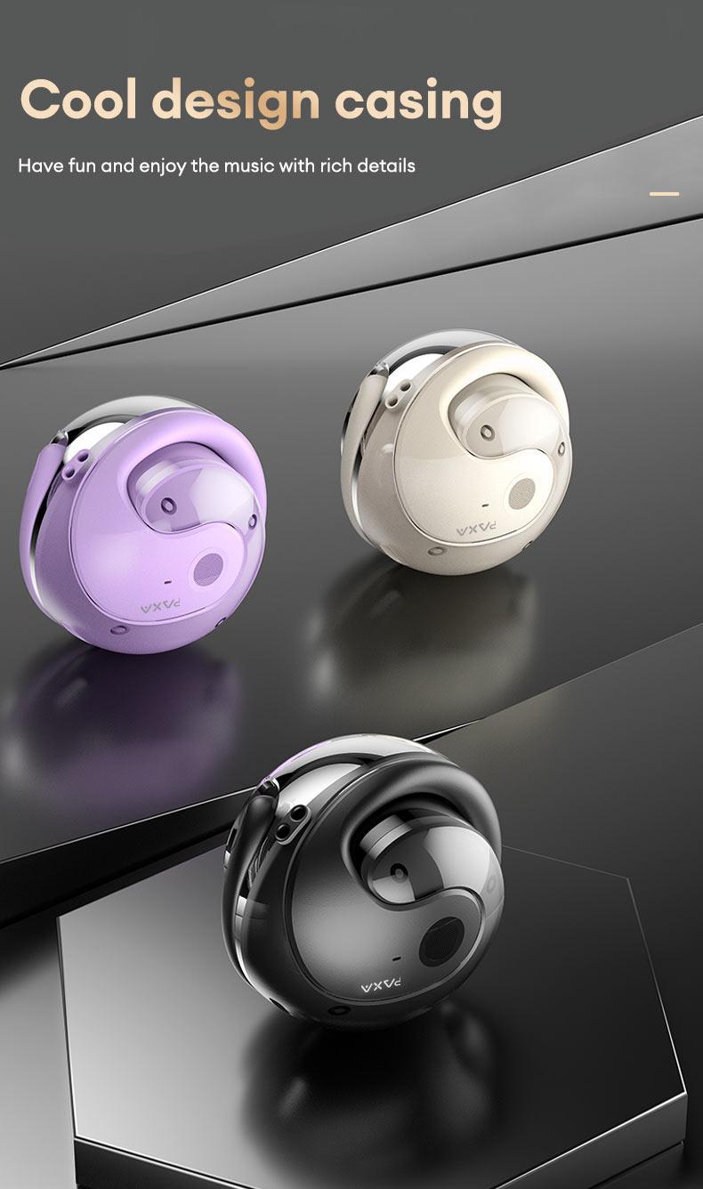 PAXA X15 Pro OWS Wireless Bluetooth Earbuds Luxurious Sound for Music & Phone Calls, Sport Headsets With Call Noise Canceling Mic