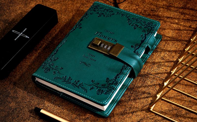 Valentine's Day Diary With Lock Gift Set Leather Journal For Women & Men A5 Travelers Journal Planners For 2026 Green Yellow Pink Garden Ocean Adventure Series Lined Page Journaling Supplies Bible Journal Valentine's Day Diary With Lock Gift Set Leather Journal For Women & Men A5 Travelers Journal Planners For 2026 Green Yellow Pink Garden Ocean Adventure Series Lined Page Journaling Supplies Bible Journal