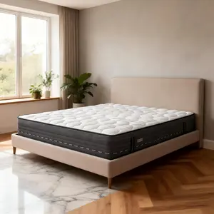 Premium 12'14 Inch Twin Full Queen King Size Mattress in a Box Memory Foam & Spring Hybrid Medium Firm for Home Rooms Hotels Ergonomic Interior Modern Queen Size Mattress