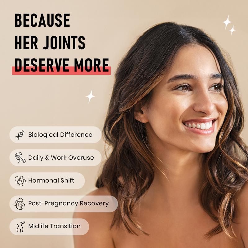 HealthA2Z 9 in 1 Joint Health for Women - 90 Tablets, 30-Day Supply (Pack of 1) - Glucosamine, Chondroitin, MSM, Soy Isoflavones & Turmeric for Female Joint Comfort, Flexibility, Mobility, Bone Health, Mood, Sleep & Hormonal Balance