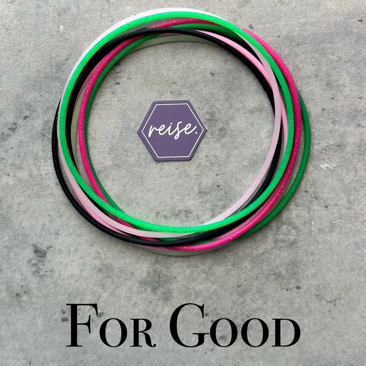 Wicked Collection / Moments Collection Stacks / Silicone Stacking Bracelets / Multi-Colored