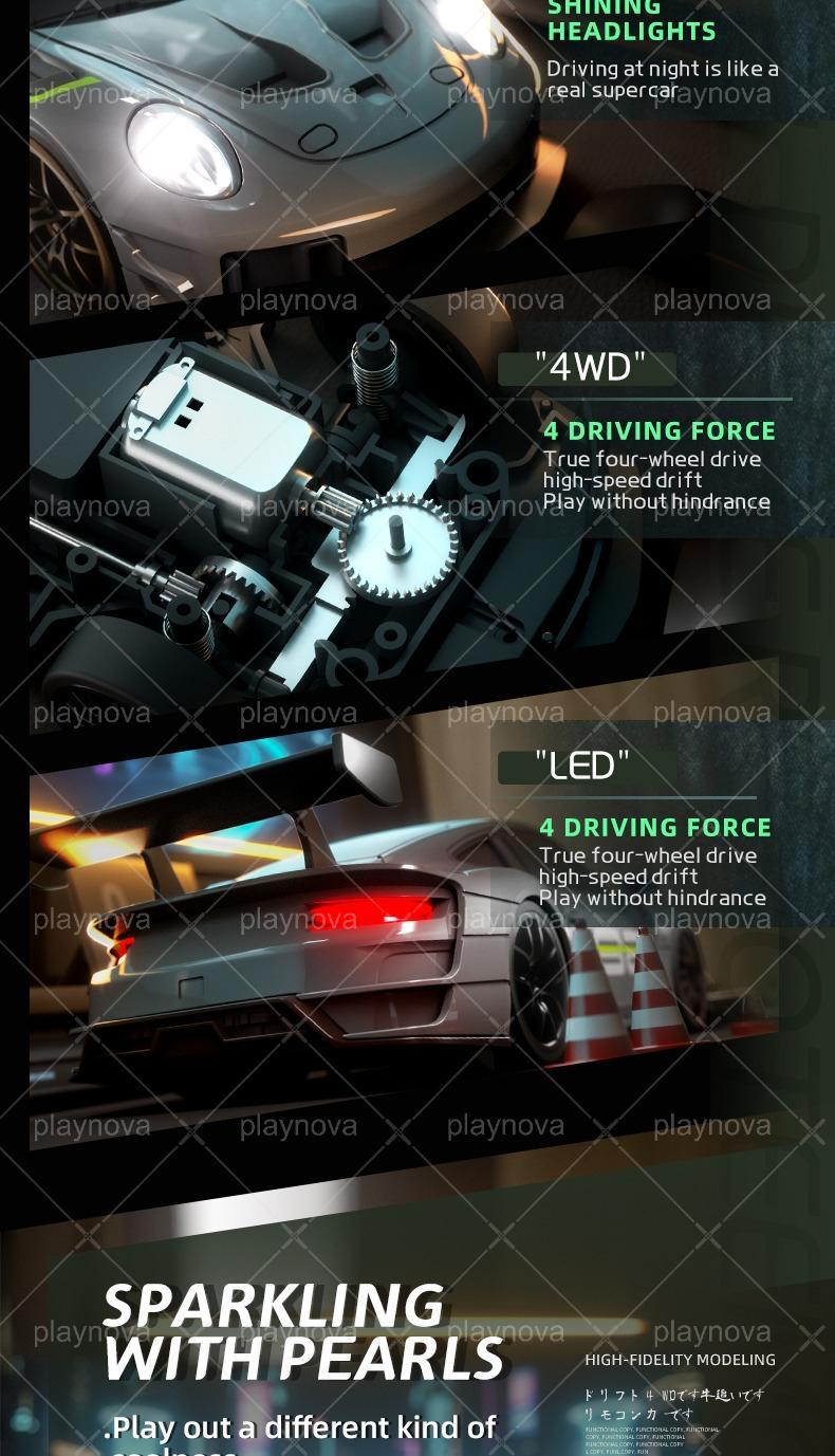 1:24 Scale PORSCHE 911 GT2 RS Remote Control Car, Valentine Gift and Party, RC Car perfect gift for Kids & Adults Christmas Gift Halloween Gift