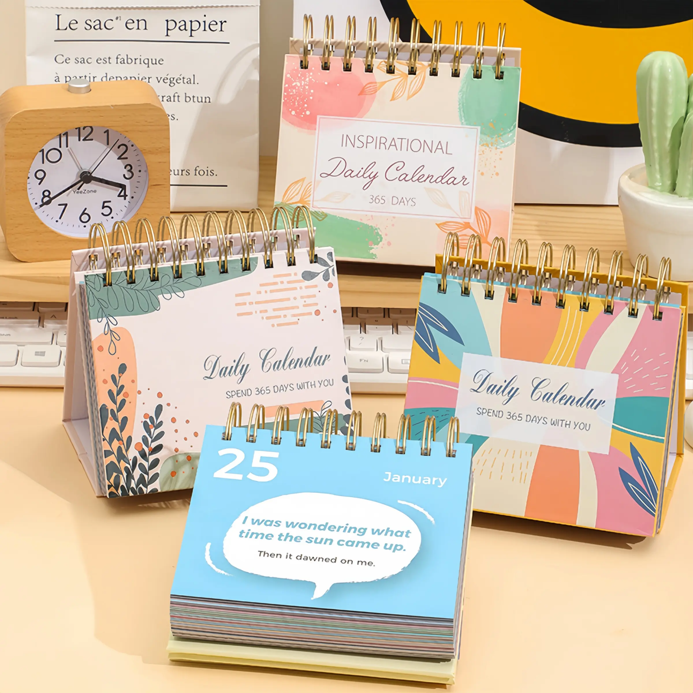 Daily Joke Desk Calendar, Creative 365-Day Desktop Calendar, Perfect Christmas Gift, Back-To-School Gift, New Year Gift