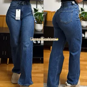 Mom jeans Kalua tela rígida No strech
