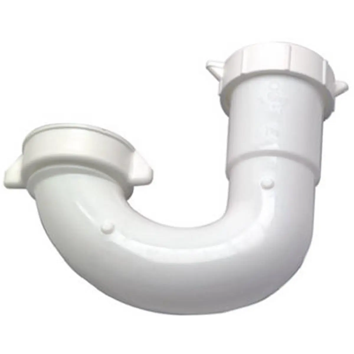 212 MAIN 1.25 in. White Plastic Lavatory Drain J-Bend - Brasscraft Master Plumber Plumb Shop Div, Affordable Bathroom Fixtures, Easy-to-Use Plumbing Accessories, Durable J-Bend Shape Drain Bathroom Fixture Accessories