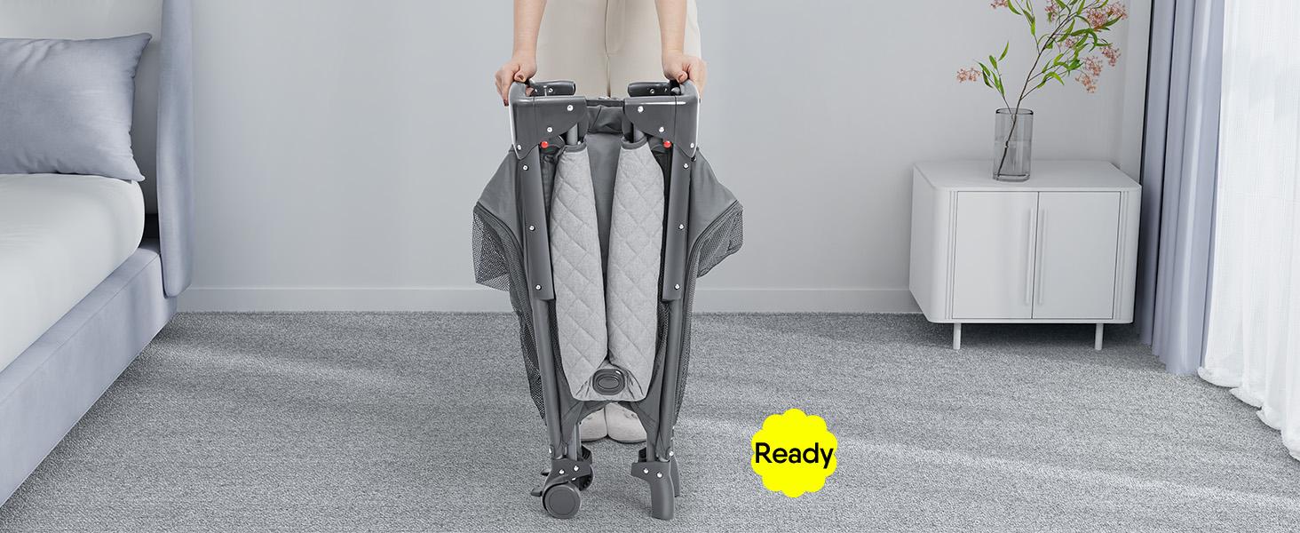 BabyBond 5 in 1 Foldable Baby Bassinets Bedside Sleeper for Newborn Infant, Large Playard Pack with Mattress,Storage Basket and Mosquito Net, Height Adjustable Baby Crib for Nursery, Ideal Christmas Gift for Toddler BabyBond 5 in 1 Foldable Baby Bassinets Bedside Sleeper for Newborn Infant, Large Playard Pack with Mattress,Storage Basket and Mosquito Net, Height Adjustable Baby Crib for Nursery, Ideal Christmas Gift for Toddler