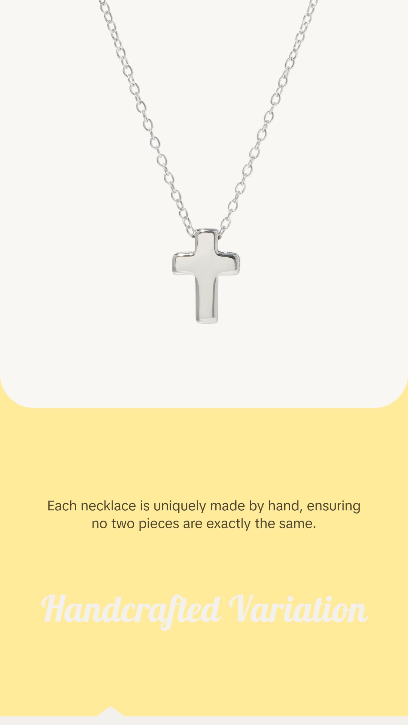 Leona Cross Necklace