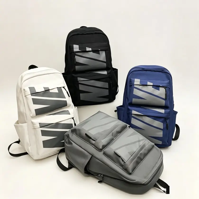 men's and women's fashion and leisure simple large-capacity travel bag computer backpack simple and generous junior high school students travel laptop backpack