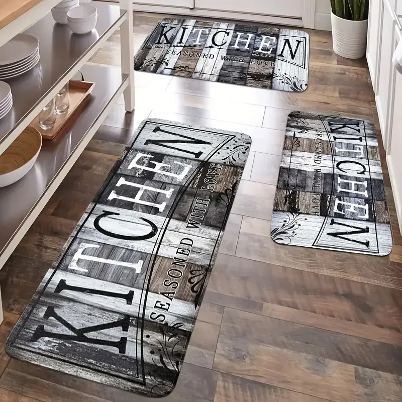 Witch-Themed Halloween Polyester Front Door Mat - Rectangle Non-Slip Grip Quick-Dry Bath Mat, Durable Ultra-Comfortable Easy Clean Machine Washable Home Entryway Decor for Indoor-Outdoor Use, Quick-Dry Bath Mats