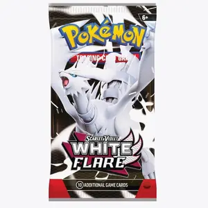 White Flare English Booster Pack (1) For TikTok Live Opening Only
