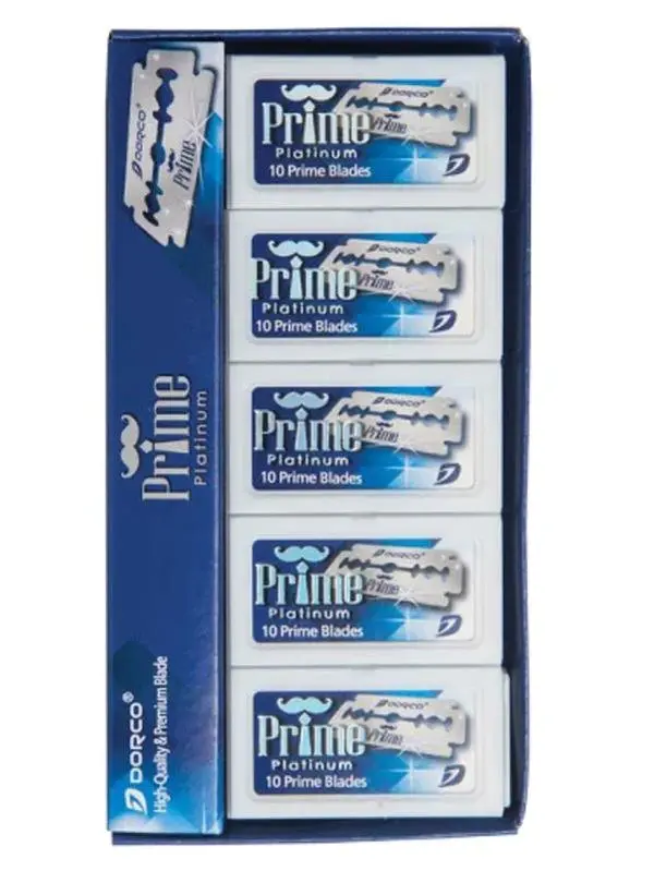 Dorco Prime Double Edge Blades 10-Pack #STP301-Master Dorco Prime Double Edge Blades 10-Pack #STP301-Master