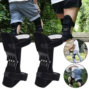 Knee joint booster, knee joint support, Protective Knee Booster, protects the patella, relieves knee joint pressure, carbon steel support, durable, very suitable for mountain climbing, running and cycling, suitable for all ages