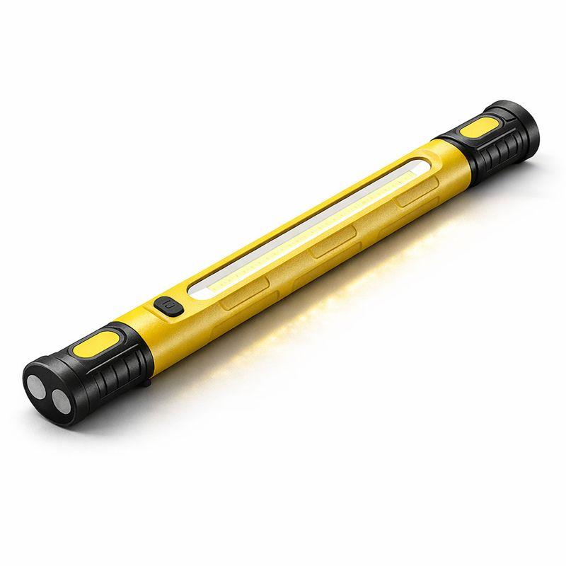 3000LM Under Hood Work Light Bar, Magnetic Rechargeable LED Light with Hook, Cordless Mechanic Work Light for Auto Repair Garage