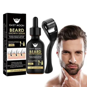 Beard Growth Serum , Beard Growth Oil Thickening Biotin & Castor Oil for, Achieve Fuller, Thicker & Healthier Beards, Valentines Day Gifts for Him