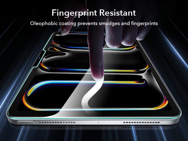 ESR 2 Pack Screen Protector for iPad Air11/13 inch 2026&iPad Pro 11/13 inch 2025/2024 | 9H Tempered Glass Film | with UltraFit Tray | Apple Pencil Support | Scratch Resistant | HD Clarity | Bubble Free