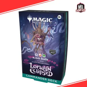 Magic The Gathering: Lorwyn Eclipsed  - Blight Curse Commander Deck