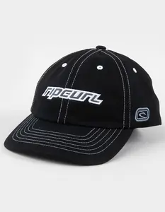 RIP CURL  Mens Nu Dose Adjustable Strapback Hat, Black