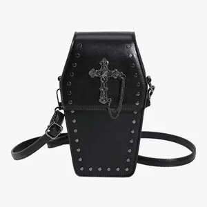 Coffin shoulder bag