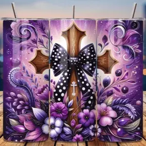 Cross | 20oz sublimation transfer print out (TRANSFER ONLY, NOT A FINISHED TUMBLER)