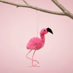 BrushArt Flamingo Ornament