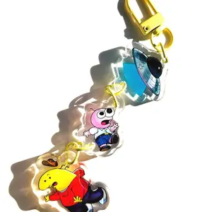 Smiling Friends UFO Acrylic Keychain