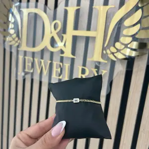 Pulsera de plata 925 con cuadrito clear