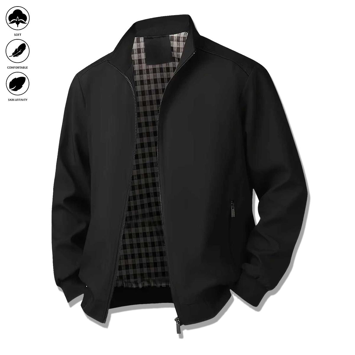 Men's Soft Autumn Outfit TikTok Shop Trending Skin-Friendly Comfortable Fabric Stylish Casual Wear for Autumn Days Versatile Men's Clothing Long Sleeve