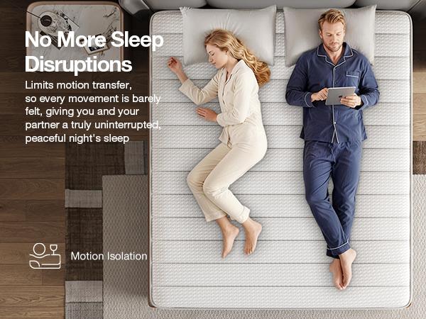 Fiberglass-Free Full/Queen/King Hybrid Mattress -6/8/10/12/14 Inch-Perfect Balance of Softness & Firmness: High-Quality Mattress for All Sleepers & Body Alignment-Motion Isolation Mattress.Holiday Haul Fiberglass-Free Full/Queen/King Hybrid Mattress -6/8/10/12/14 Inch-Perfect Balance of Softness & Firmness: High-Quality Mattress for All Sleepers & Body Alignment-Motion Isolation Mattress.Holiday Haul