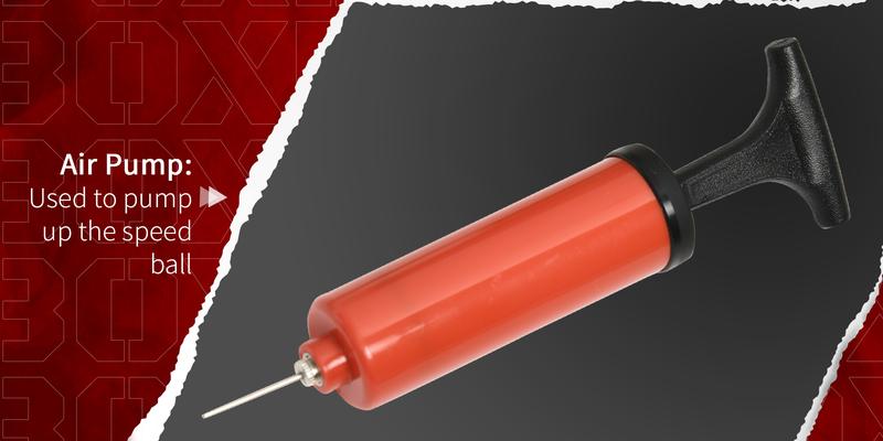 Soozier Free Standing Boxing Bag with Stand, Punching Speed Bag Reaction Bar Challenge with Suction Cups, 64-81in Adjustable Height for Teenagers and Adults, Black