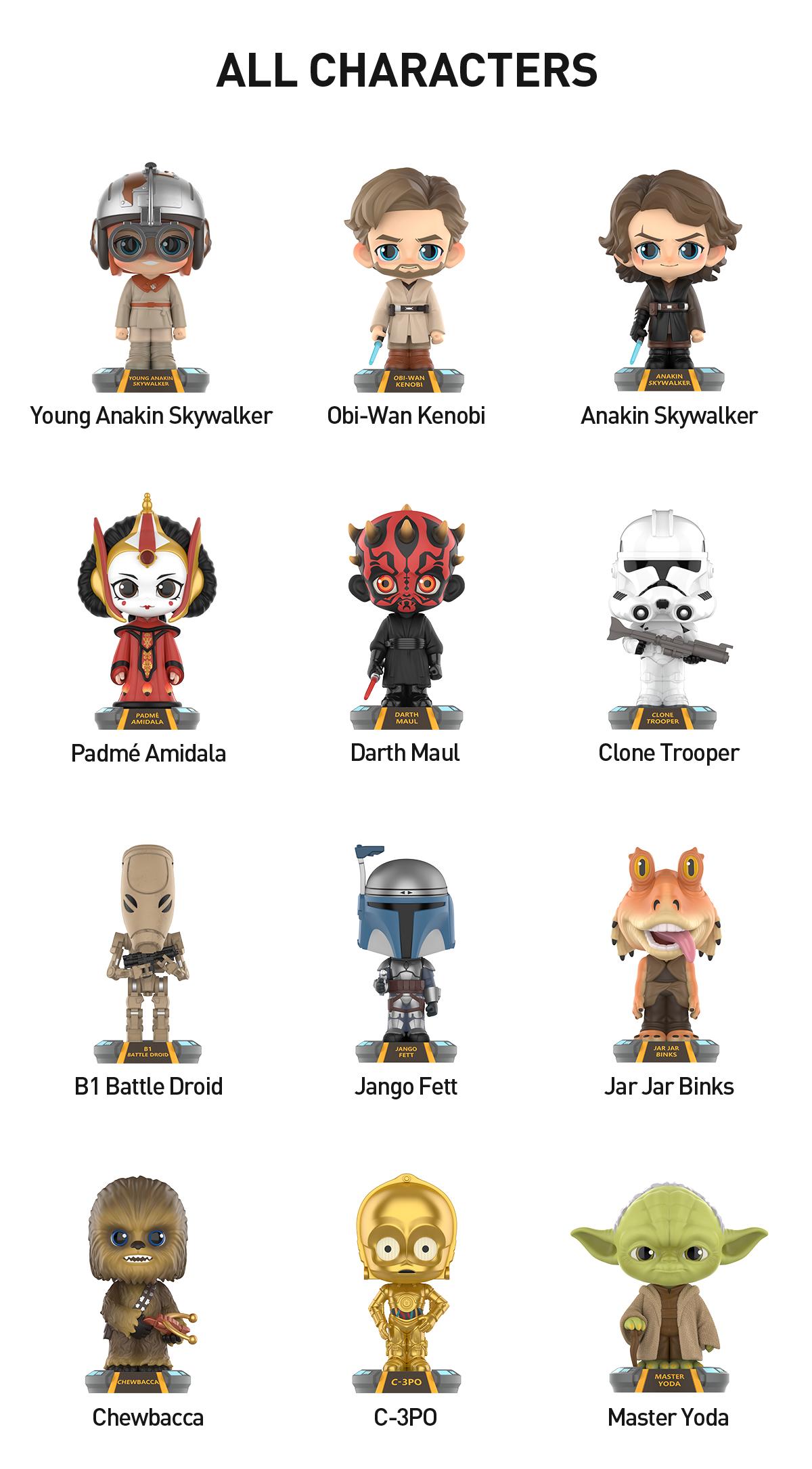 Star Wars Bobblehead Series Figures