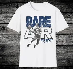 JD 9 Flint Grey Sneaker Match T-Shirt | Flint Grey White Blue Tee