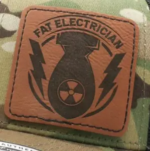 TFE Bomb Leather Patch Only