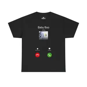 Baby Boo Calling Phone Screen Tee | Caller ID Graphic T-Shirt