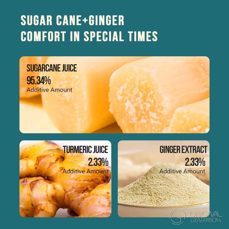 BOGO Period Tea Rose Red Date Brown Sugar And Ginger Tea 2Cartons (1Carton 119g 17g×7packs)×2 Caffeine Free With Free Titanium Thermos With Red Date, Brown Sugar, Goji Berry, Rose, Bamboo And Ginger