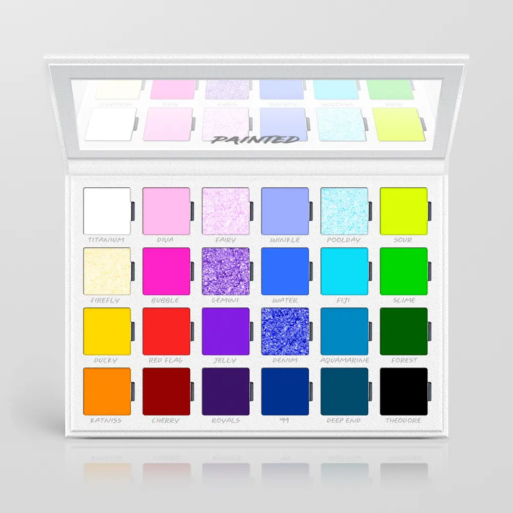 Painted Artistry Canvas Rainbow Palette For Eyes And Face Super Pigmented by James Charles